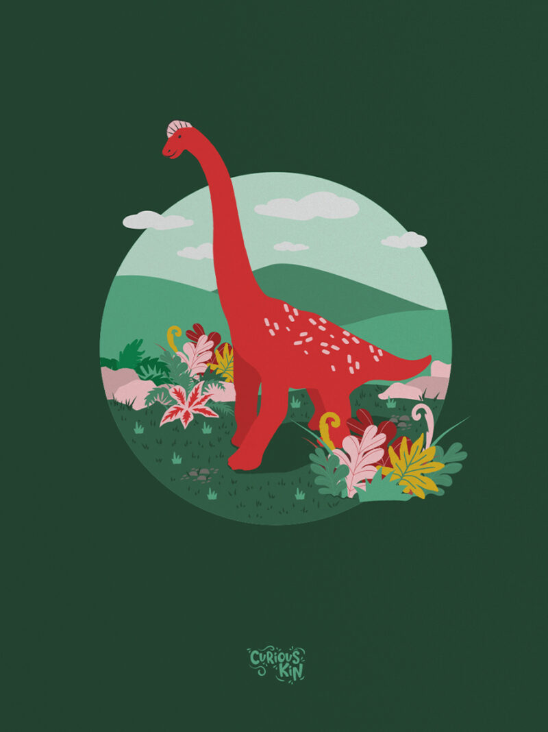 Brachiosaurus illustration