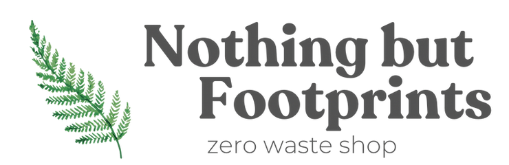 Nothing but footprints refill shop logo