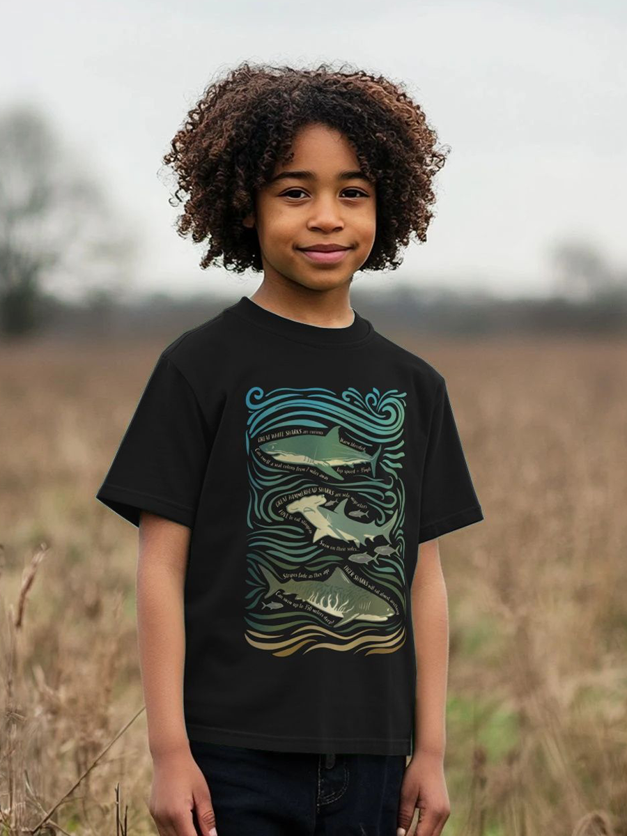 Illustrated nature t-shirts