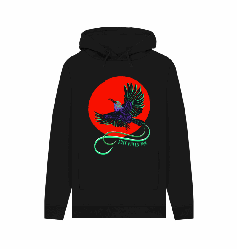 Palestine Sunbird Hoodie with pocket (mens)