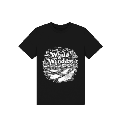 Whale wonders childrens printed t-shirt