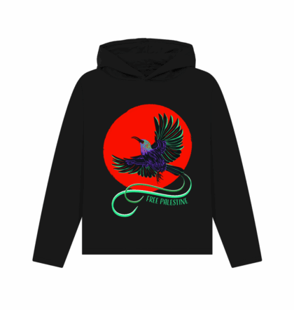 Palestine Sunbird relaxed fit hoodie (womens)
