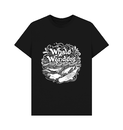 Whale Wonders printed t-shirt