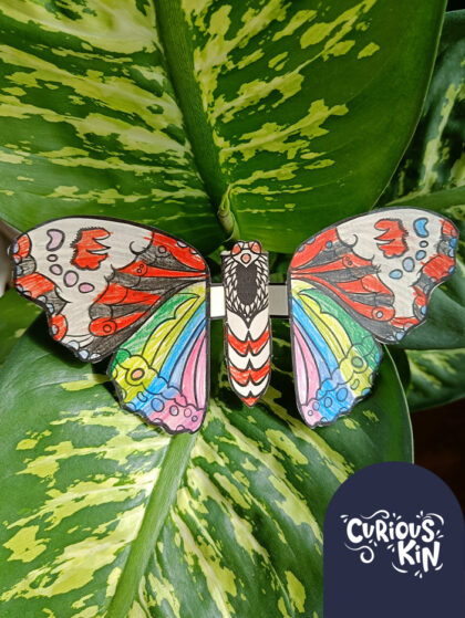 Make your own Flutter Butterfly | Print at home