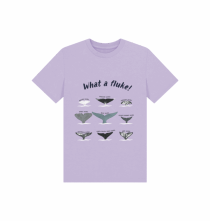 What a fluke! Whale Tail Children's organic t-shirt