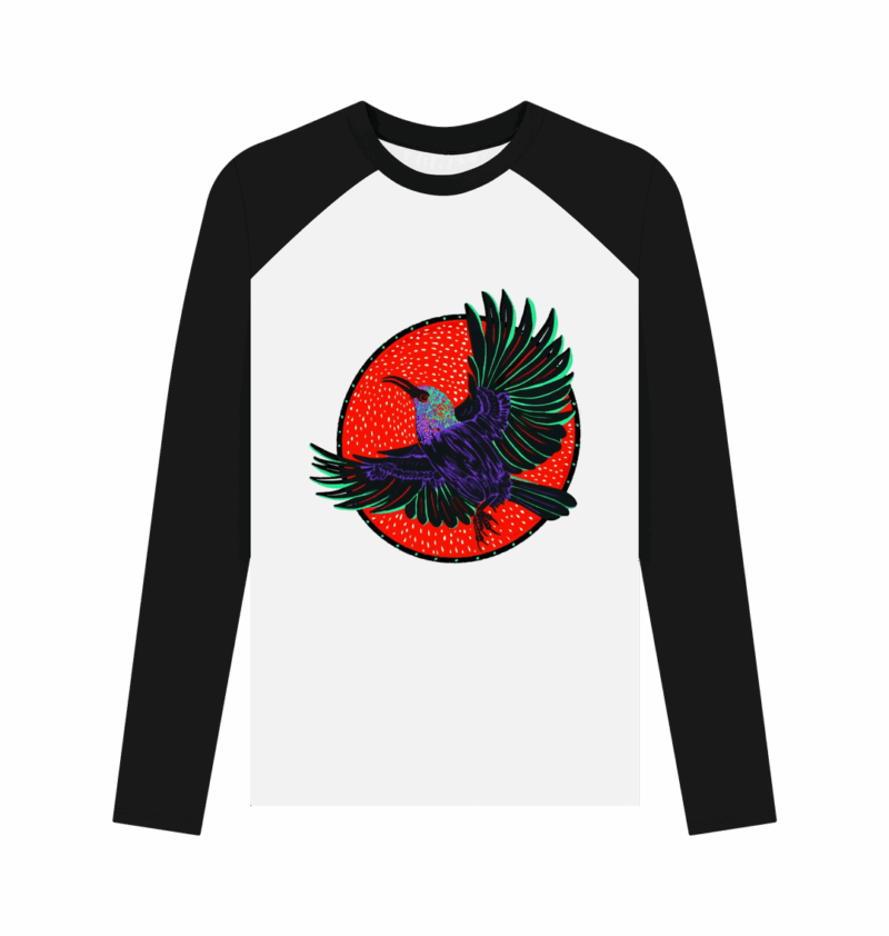 Palestinian sunbird long sleeved top, men's fit