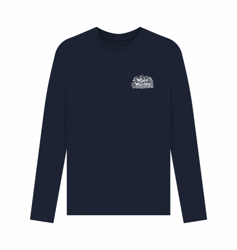 Whale Wonders double sided long sleeved printed regular top