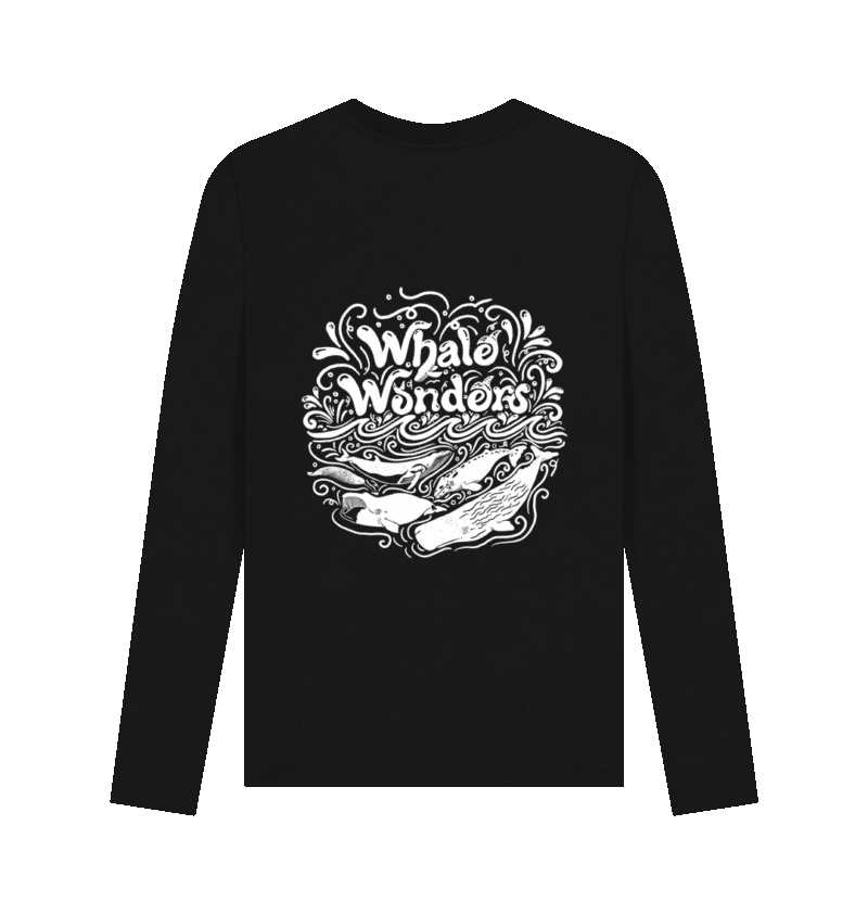 Whale Wonders double sided long sleeved printed regular top - Image 4