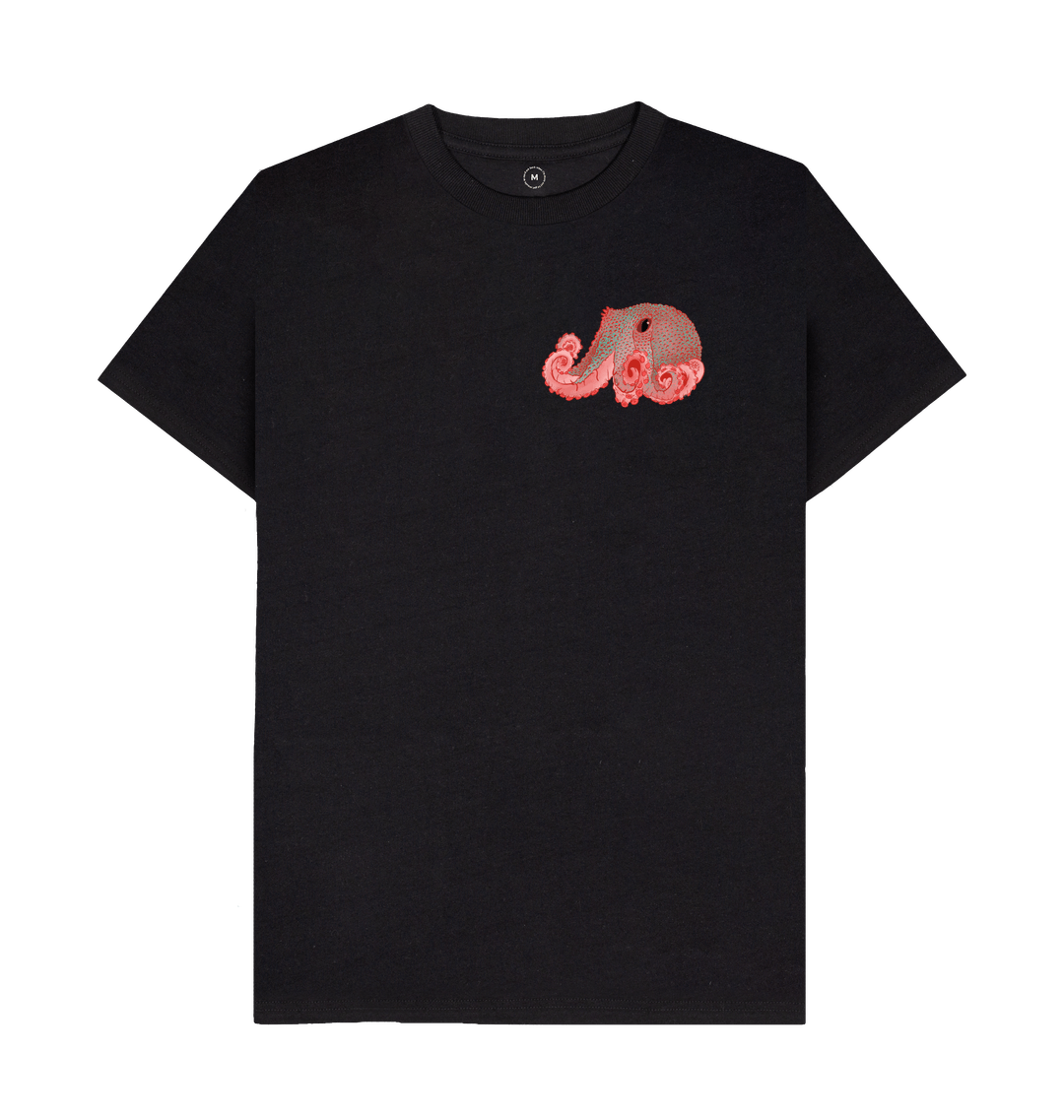 Pacific warty octopus men's Reemill printed t-shirt - Image 2
