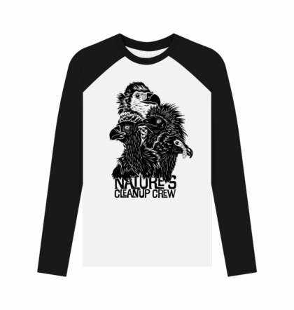 Vultures- nature's clean up crew long sleeved printed top