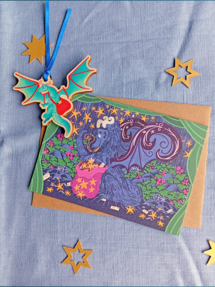 Send a Christmas dragon to your loved ones